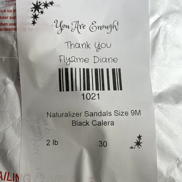 Naturalizer Size 9M Sandals Women Shoes Leather Calera - Picture 9 of 9